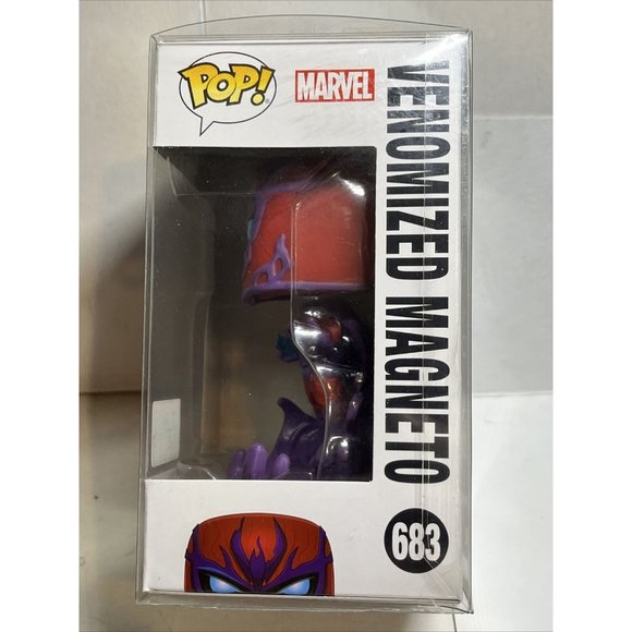 FUNKO POP Venomized Magneto # 683 Figure 2020 Fall Convention Exclusive Venom LE - Picture 2 of 5